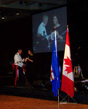 CDS Deneral Rick Hillier and Bonnie Saunders 2008