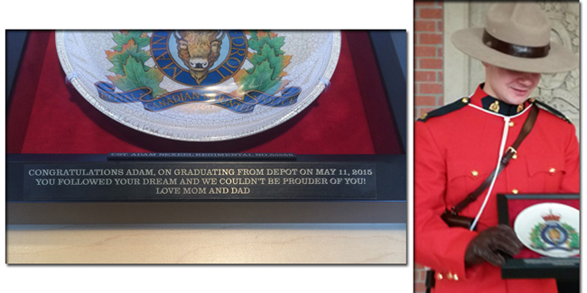 The PERFECT RCMP Graduation Gift